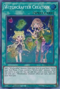 Witchcrafter Creation