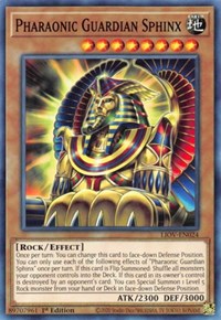 Pharaonic Guardian Sphinx