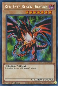 Red-Eyes Black Dragon (Secret Pharaoh's Rare)