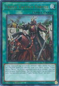 Triple Tactics Thrust (UR)