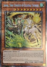 Shiina, Twin Tempests of Celestial Thunder (Starlight Rare)
