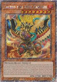 Sacred Fire King Garunix (Platinum Secret Rare)