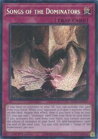 Songs of the Dominators (Secret Rare)